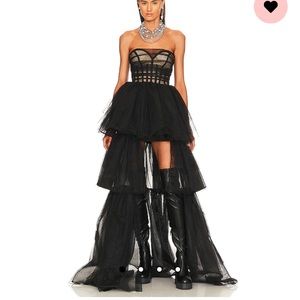 NBD Paula Gown In Black Size Small Revolve